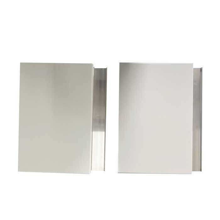 1.5mm-4mm الألومنيوم لوحة الديكور الصلبة لكسوة الواجهة